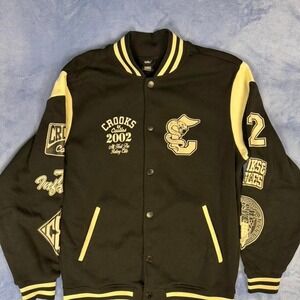 Crooks and‎ Castles varsity jacket Size M